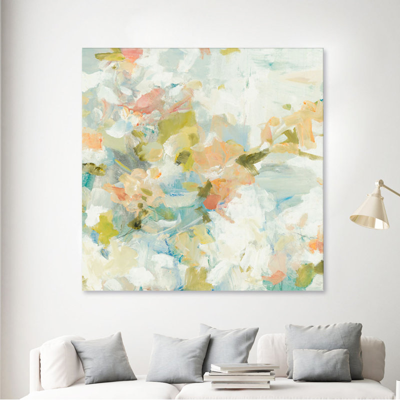 «Rhythm & Flow V1» par Lisa Ridgers, reproduction d'art sur toile tendue, H 72 po x l 72 po x P 1,5 po