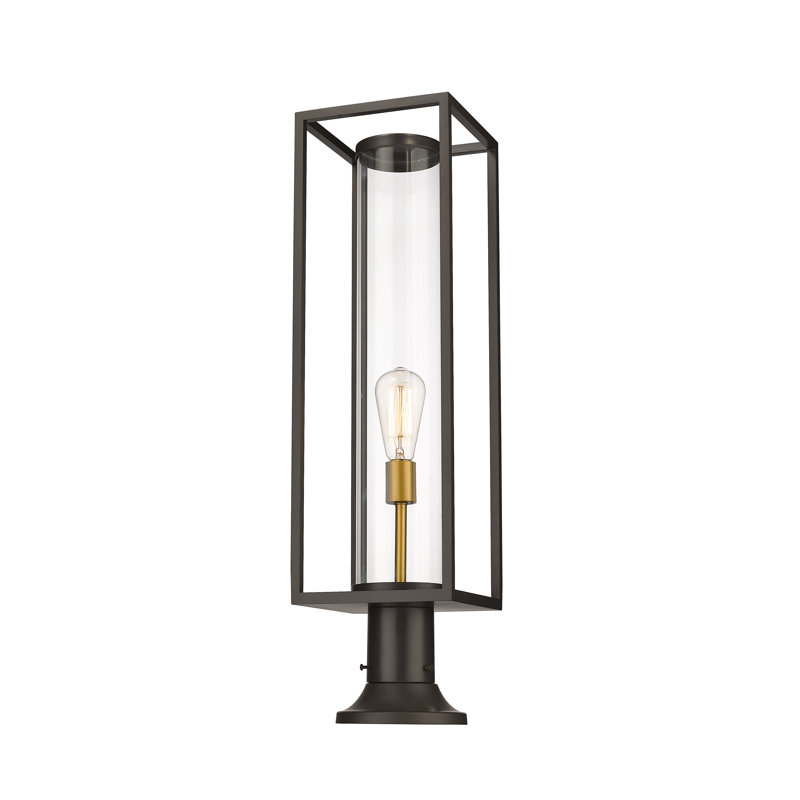 Bello Pier Mount Light, 29.75" H x 8" W x 8" D