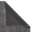 Asaldis area rug Machine Woven Rectangle Charcoal-984525045