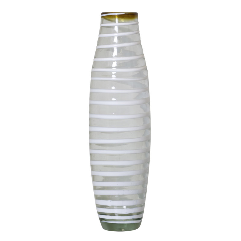 Selmon - Glass Drop Vase - 6" x 6" x 22"