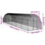  Poulailler durable en acier galvanisé gris