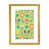 Toile encadrée d'or