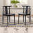 Farmhouse Wood Dining Chairs With Curved Back-879348981-879348980