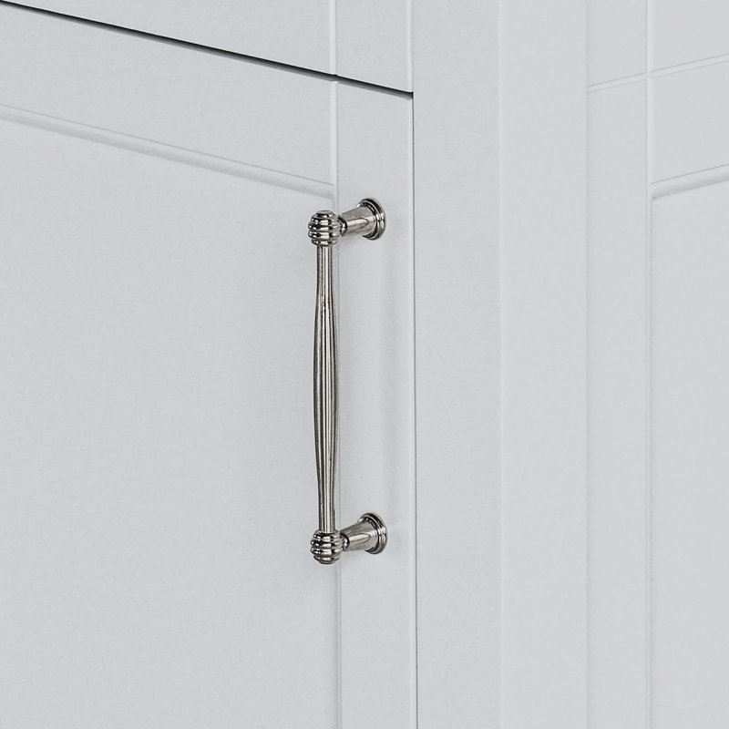 Meuble-lavabo simple 18 po avec plateau en céramique Selena, Blanc