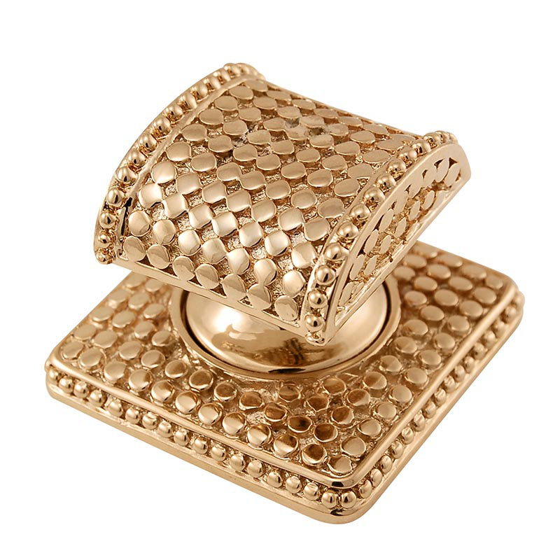 Tiziano Geometric Knob, Polished Gold