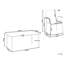 Cerith Steel Patio Dining Set Table,