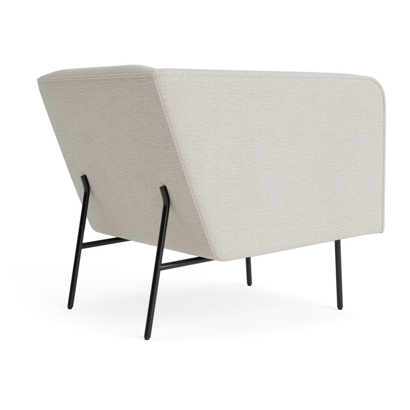 MTO - Dandy Lounge Chair Black Legs, Sylvan Bone