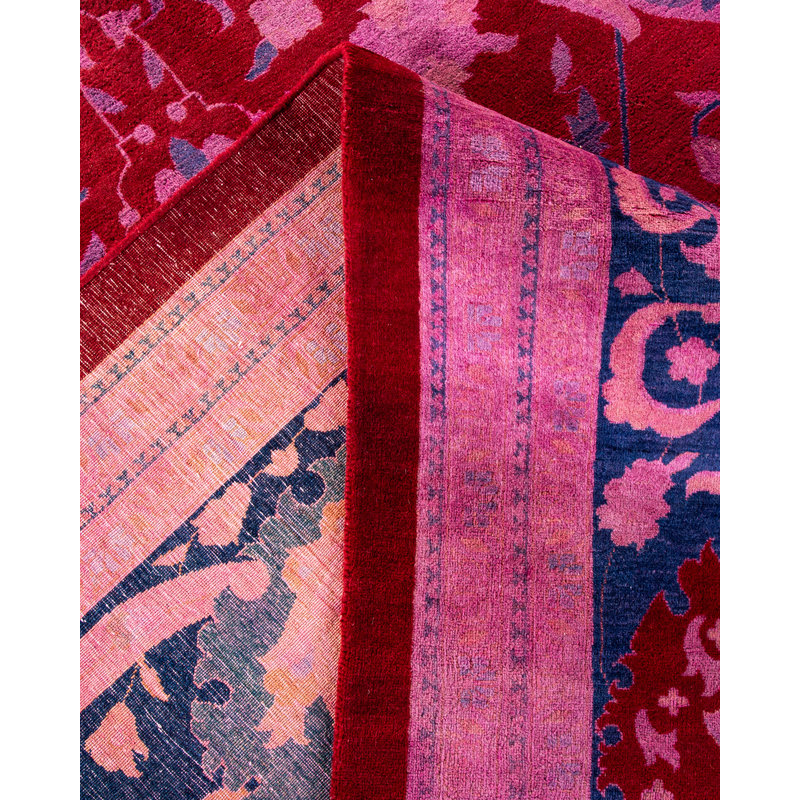 Fine Vibrance One-of-a-Kind 13' 3" x 12' 1" Hand Knotted Area Rug
