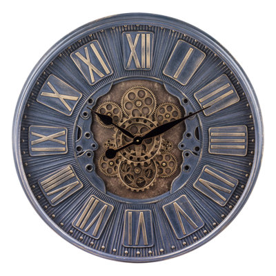 Aftab Metal Wall Clock