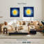 Lune jaune impressionniste Oberle-109395805