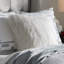 Faux Fur Square Pillow Cover & Insert