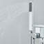 Aiyla Floor Waterfall Faucet Bath Filler