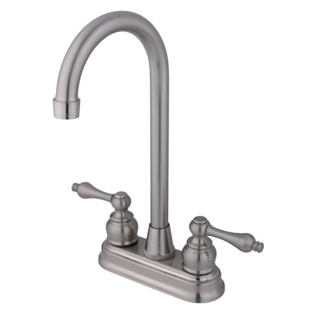 Distributeur d'eau chaude et froide Magellan, Nickel brossé
