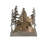 Rustic Lodge Steel Flush Mounted Sconce