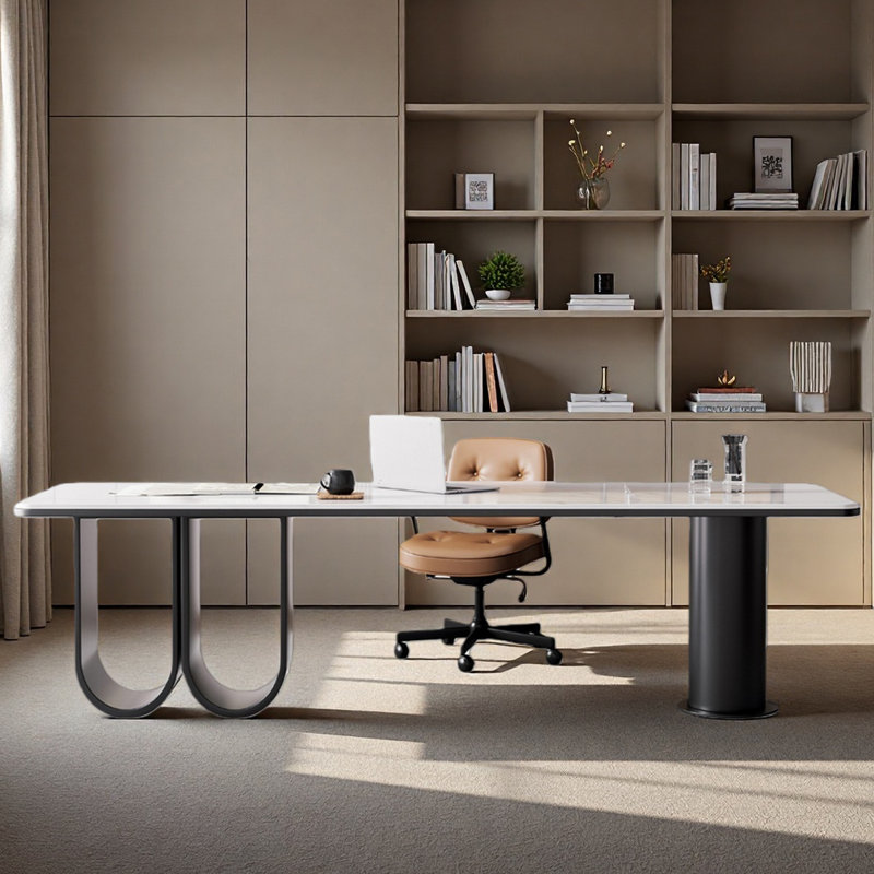 Executive Desks, 29.53" H x 86.61" W x 31.5" D