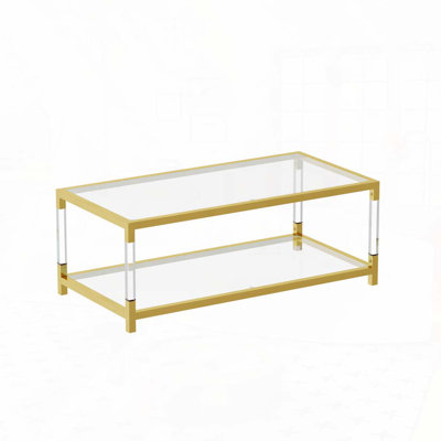 Rectangular Round Coffee Table