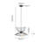 1 Light Black Farmhouse Cage Pendant Light Vintage Modern Light DIY Shade