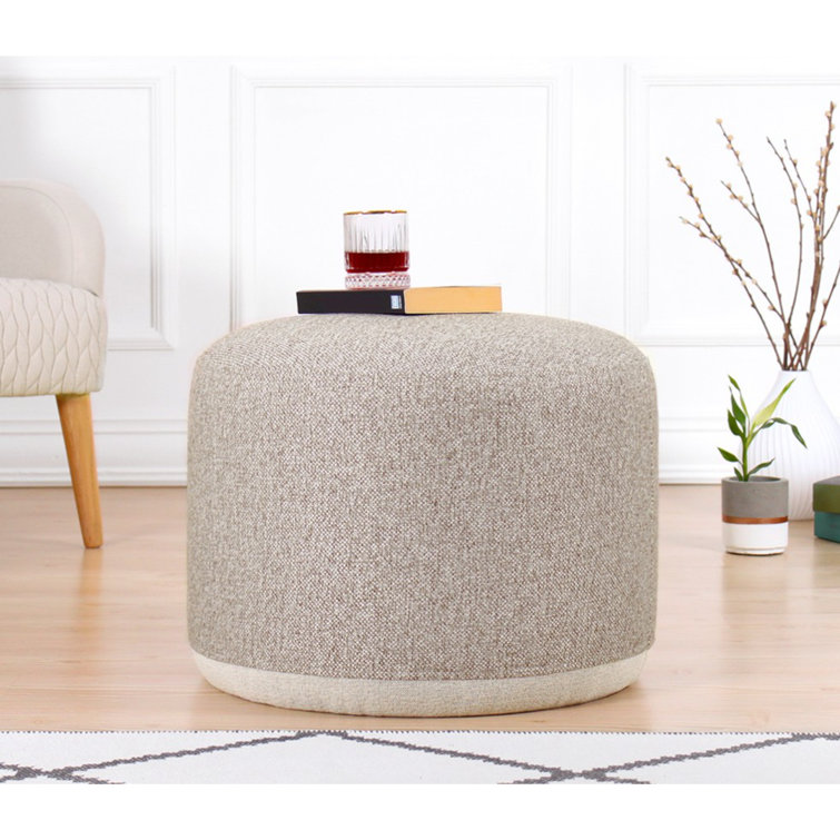 Pouf / Footstool - Faux Leather  CordaRoy's Convertible Bean Bags