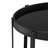 Oval Bar Cart with 2 Shelves