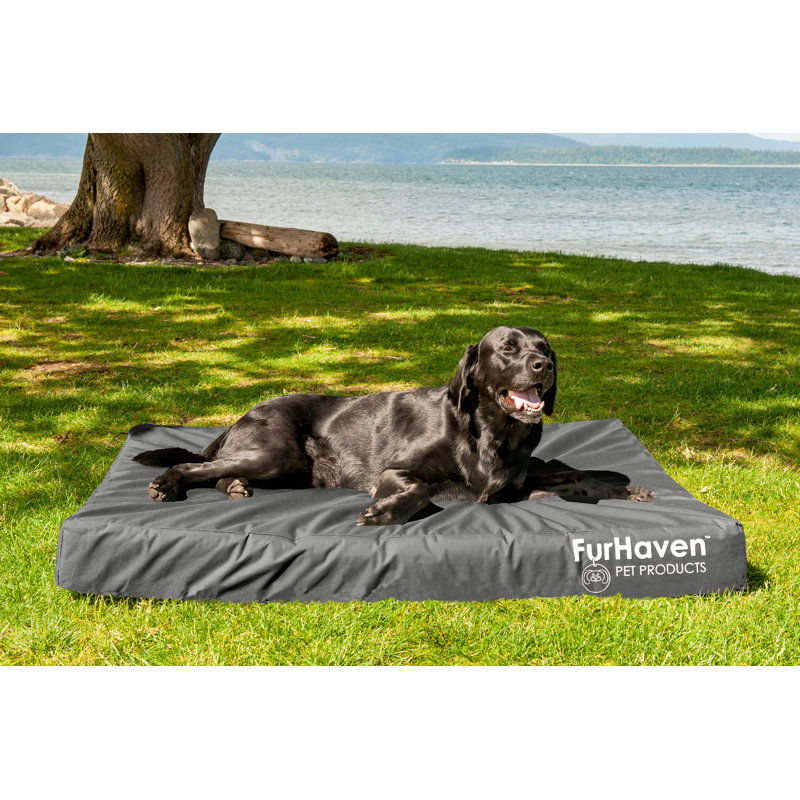 Large Chestnut Orthopedic Waterproof Outdoor Pet Bed