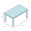 Cucina Counter Height Dining Table-11870589