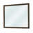 Aust Wood Flat Wall Mirror