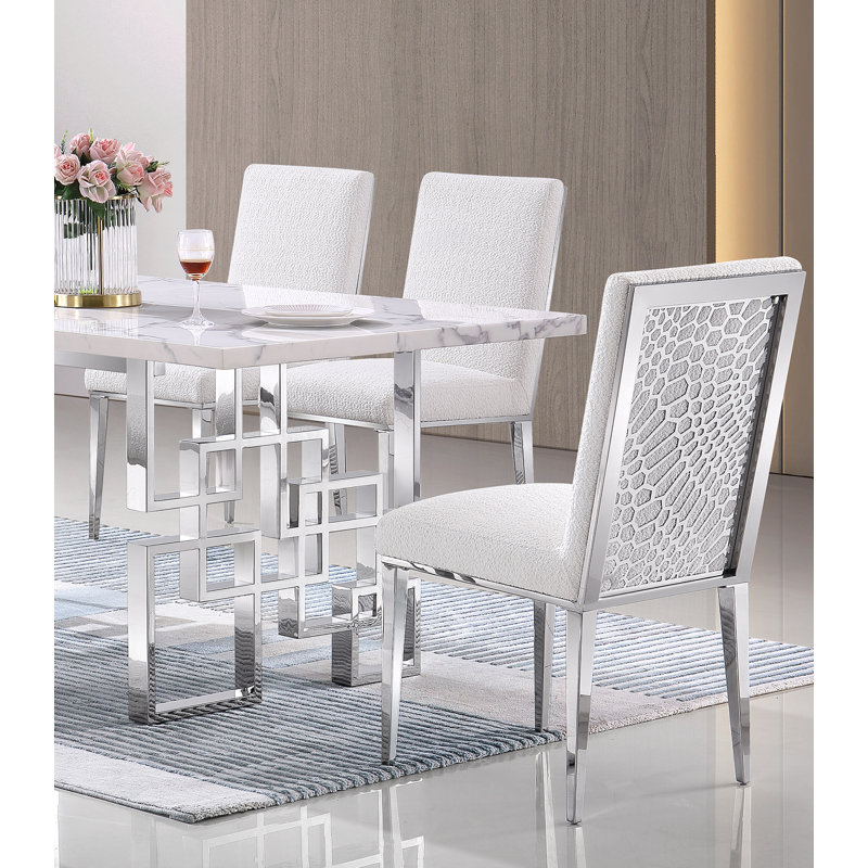 Yonis 20.5'' H Fabric Upholstered Side Chair