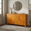 Buffet de rangement moderne à 4 portes et chevrons 58,4 po Aleshire