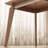 Rectangular Nordic-style ash slate dining table-109751428
