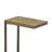 Modern Brown 10" Wide x 25.3" High Side Table with Space-Saving Sliding C-Shape Base-351710574-351710572