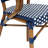 Damore Indoor/Outdoor Commercial Bistro Stacking Chair with Arms-638371366