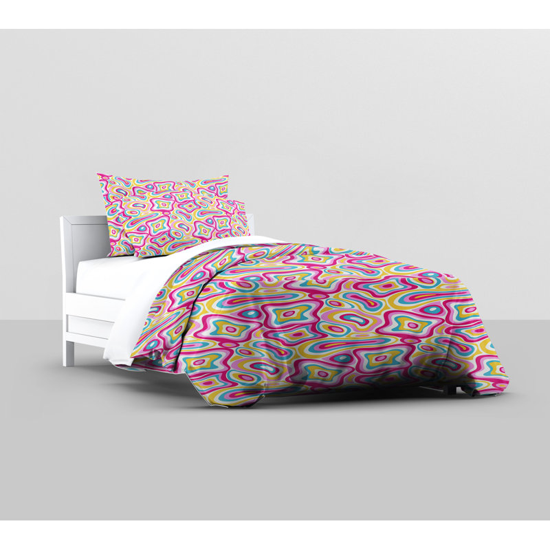 Abstract Duvet Cover, King Duvet Cover + 2 King Pillowcases