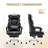 Ergonomic Thick-Padded Executive Office Chair With Footrest-523976702