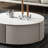Light luxury rock panel coffee table-110977392