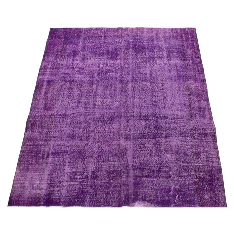 Tapis mauve à transition de couleur 6 pi 4 po x 8 pi 1 po