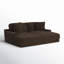 Chaise longue double rembourrée Blossie-861187581