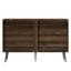 Commode moderne à 6 tiroirs pour chambre à coucher, commode de chambre à coucher-1293708929
