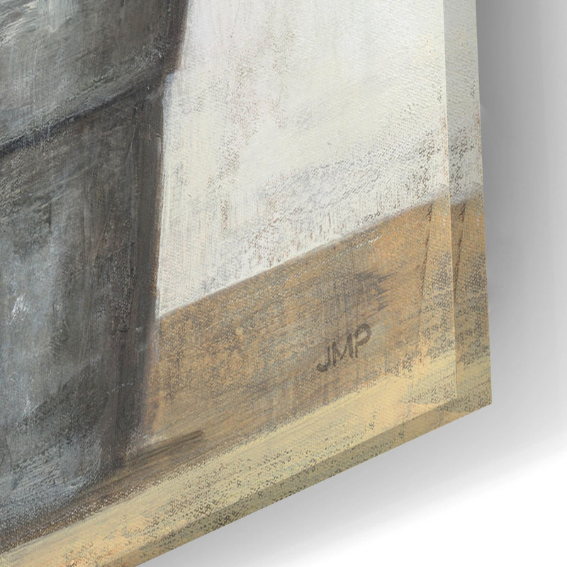 Art mural en verre épique «Rustic Kitchen Brown» par Julia Purinton, H 16 po x l 24 po x P 0,2 po
