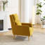Upholstered Chenille Armchair-1921833073