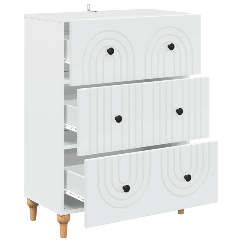 Engineered Wood Rectangle Accent Chest, 90cm H x 66cm W x 34.5cm D