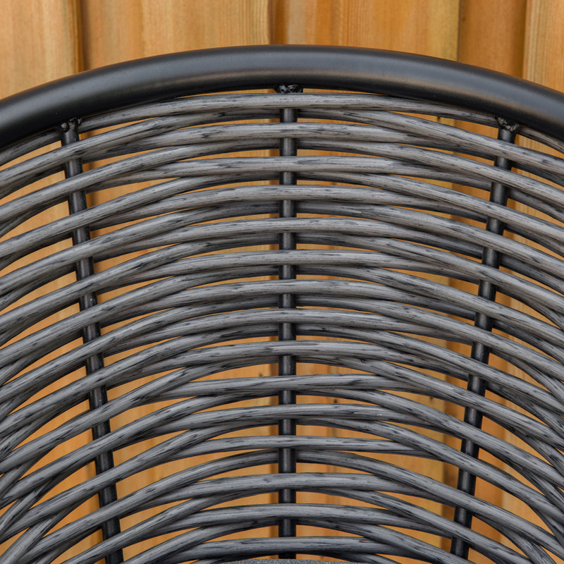 Round 3 - Piece 2 - Person Rattan Outdoor Bistro Set