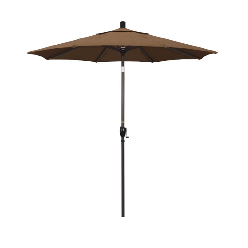 Parasol sunbrella de marché 7,5' Wallach, Sunbrella® teck bruyère