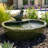 Avidan Dove Contemporary Green Glazed Ceramic Solar Water Fountain