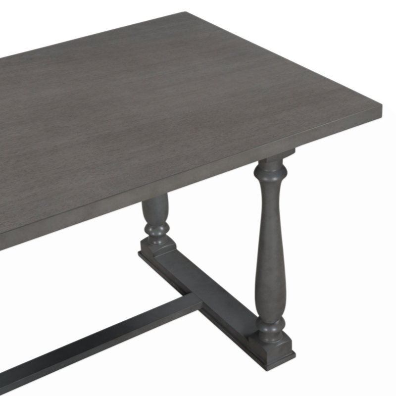 Ensemble de salle à manger L 36 po x l 36 po Caziah, Gris, Gris/beige, Gris/beige