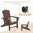Hdpe Outdoor Adirondack Chair-16808167