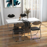 Plastic / Resin Padded Stackable Folding Chair Folding Chair Set