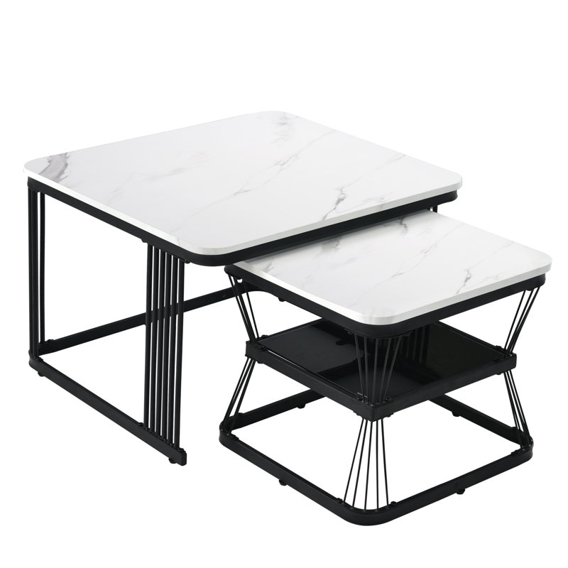 Aubreeana Frame Coffee Table with Storage