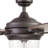 52" Glencrest 5 - Blade Standard Ceiling Fan with Pull Chain and Light Kit Included