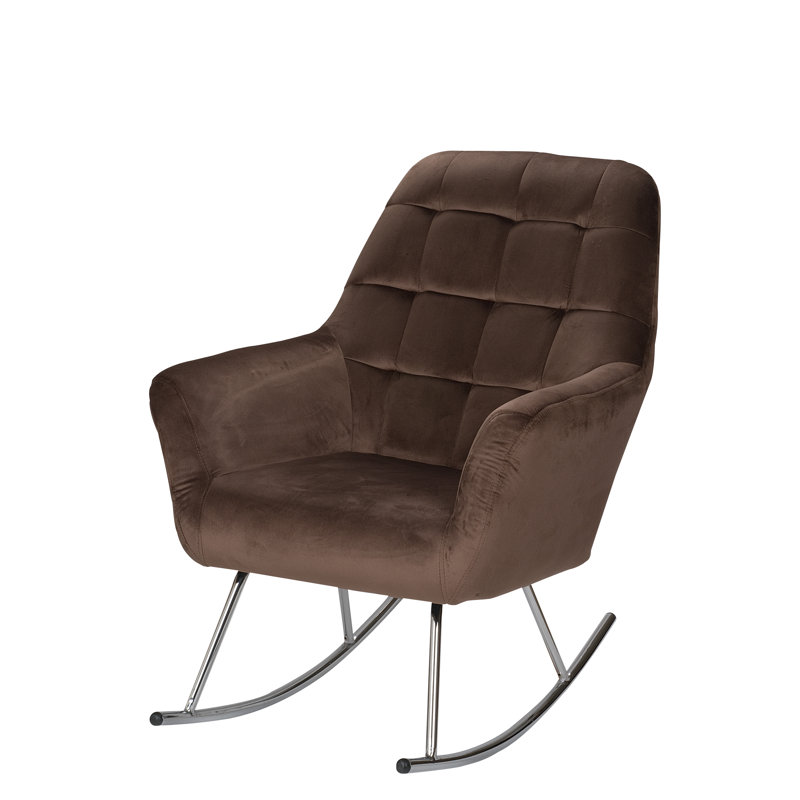 Chaise berçante Marcas, Brun