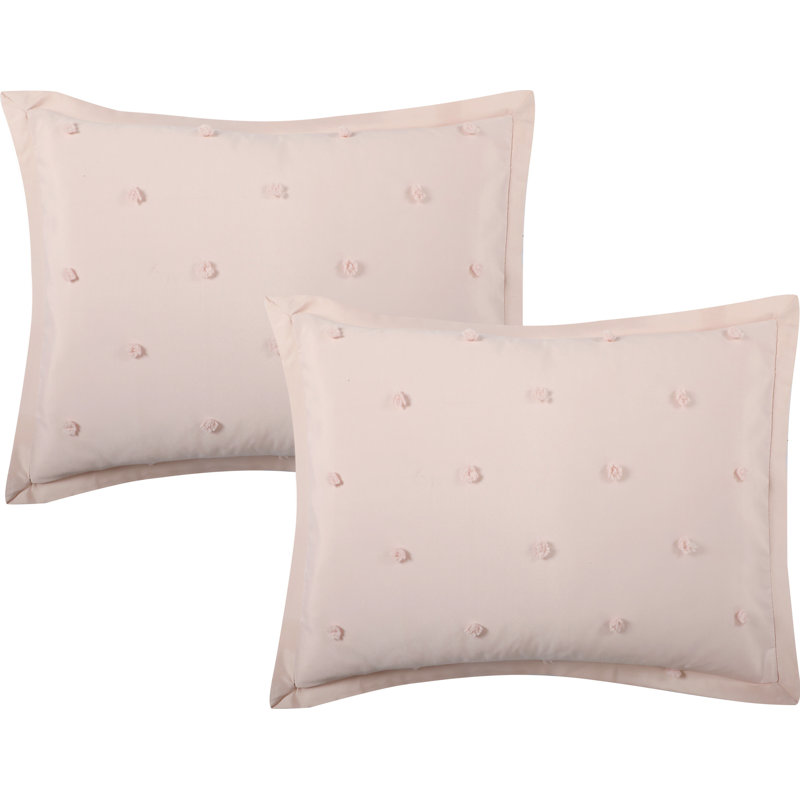King Pink Microfiber 5-Piece Bed in a Bag Set